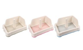 Small Enclosed Dog Toilet With Dog Posts