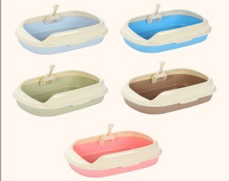 Small Open Litter Box 39.5 x 29.5 x 13.5 cm