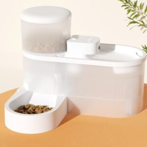 Smart Water And Food Pet Feeder 16×27 cm