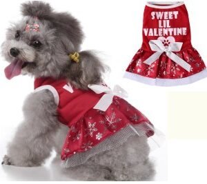 Snowflake Dog Dress MQ