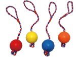 Solid Rubber Dog Ball 6×30 cm