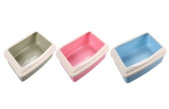 Square Cat Litter Box Without Scoop 30×11.7 cm