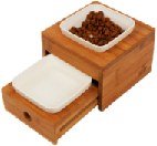 Bowl cuadrado de melamina con cajón mediano
