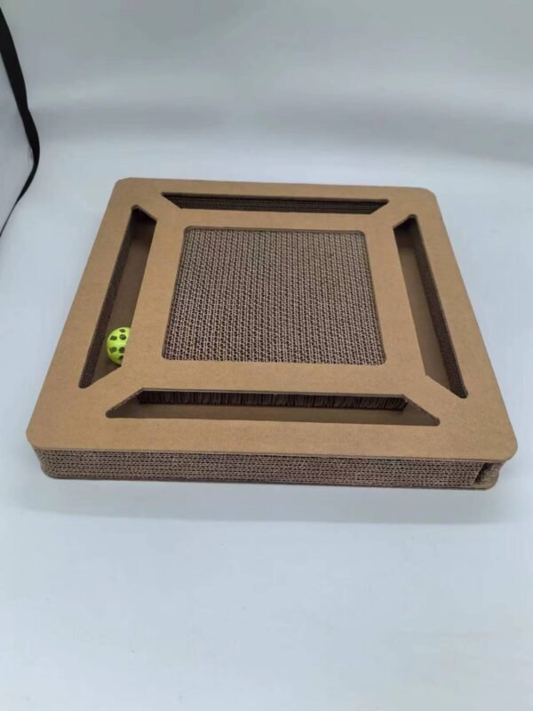 Square Track Ball Cat Scratcher