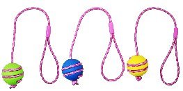 Strong Bubber Solid Ball with Rope