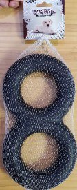 Strong Rubber Dual Dog Rings