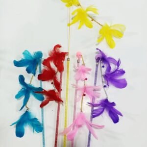 Thick Retractable Rod Cat Tassel