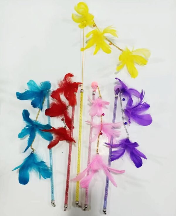 Thick Retractable Rod Cat Tassel