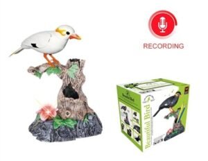 Voice-Activated Bird With Bird Recording