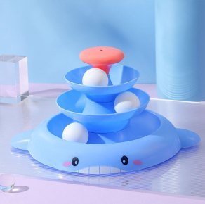 Whale Cat Turntable 10639