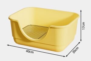 Wire Mesh High-Fence Dog Toilet 36.5×9 cm