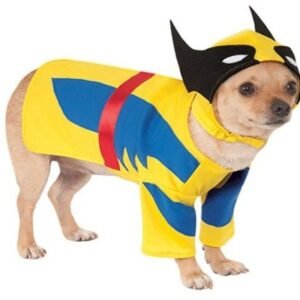 disfraz Wolverine para perros Hat Unisex Negro