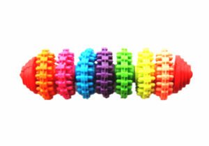 Seven-Blade Gear Dog Toy, 12.8 cm