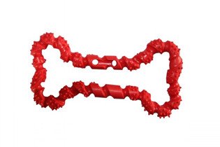 Rope Wrapped Ring Dog Toy, 19.5 cm