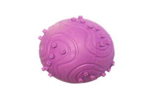 Studded Ball Dog Toy, 6.3 cm