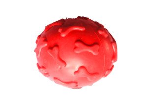 Bone Shaped Ball Dog Toy, 6 cm