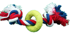 Small Circle Rope Dog Toy, 20 cm
