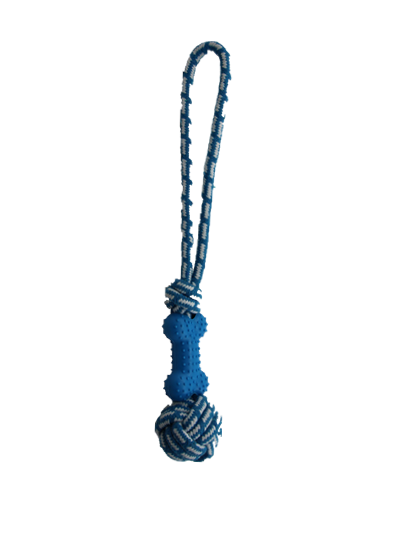 Grenade Rope B Dog Toy, 22 cm