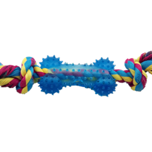 Braided Rope Tassel Tug Dog Toy, 29 cm