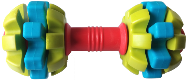Barbell Chew Toy for Dogs, 15.5 cm