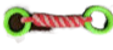 Double Circle Rope Dog Toy, 30 cm