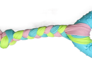 Triangle Plush Dog Toy, 20 cm