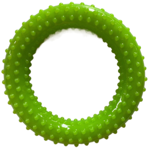 Short Spike Ring Dog Toy, 9 cm