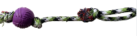 Rope Ball Tug with Loop Dog Toy, 45.5 cm