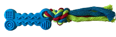 Single Hole Bone Rope Dog Toy, 23.5 cm